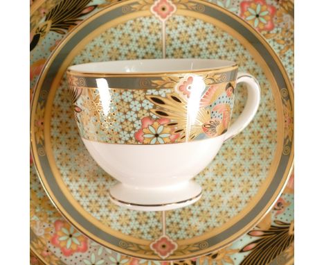 Wedgwood Bone China 'Samarkand' part Tea/Dinner/Coffee Set including Coffee Pot, Tea pot, Two Lidded Sugar Bowls, Eleven Coff