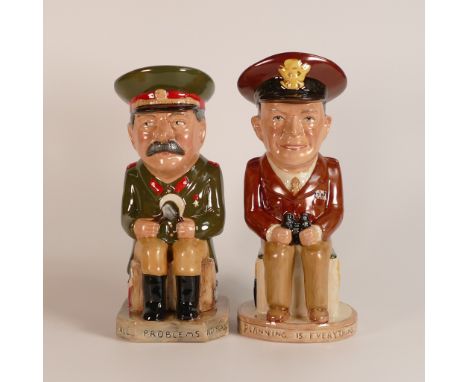 Bairstow Wilkinson World War II Allied Leaders Collection to include General Dwight D. Eisehhower L/E 41/100 and Premier Jose