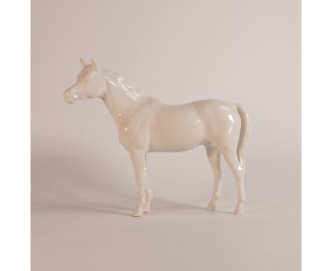 Beswick Rare Arab Bahram 1771, in opaque white gloss, r.