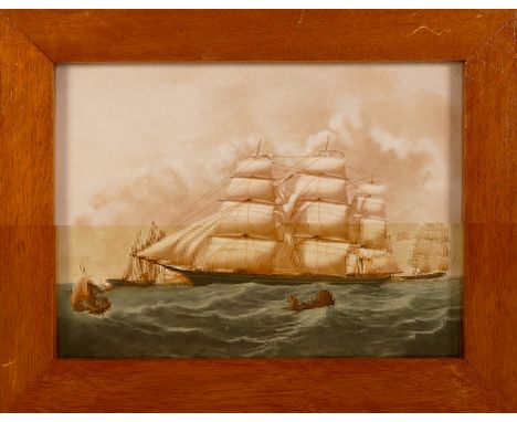 Wedgwood framed ceramic plaque 'Hurricane' 30cm wide x 23cm tall (including the frame)