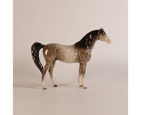 Beswick Rare Arab Xayal horse 1265 in rocking horse grey, r.