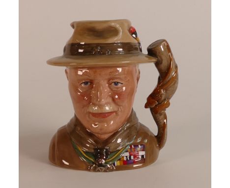 Royal Doulton, small character jug Lord Baden-Powell D7144