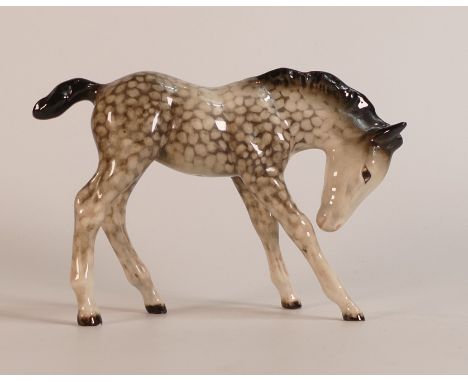 Beswick, Rocking Horse Grey head down foal 947 (H:12cm)
