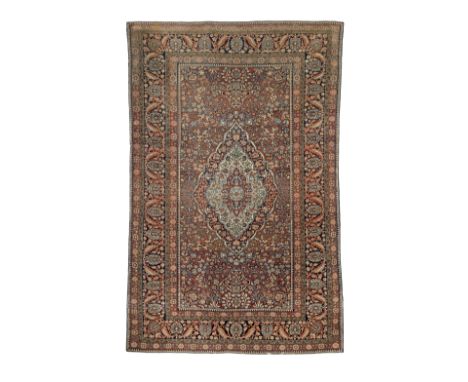 A Kashan carpetCentral Persia,201cm x 136cmFootnotes:Please note that this lot is subject to the US embargo on the import of 