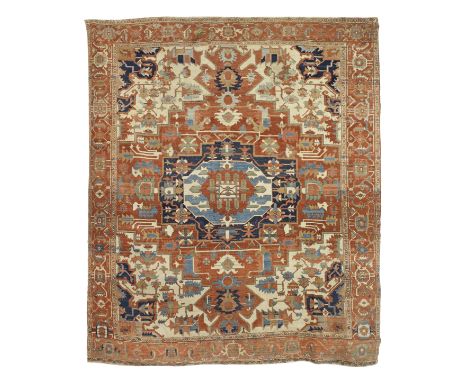 A good Serapi carpetNorth West Persia,350cm x 294cmFootnotes:Please note that this lot is subject to the US embargo on the im