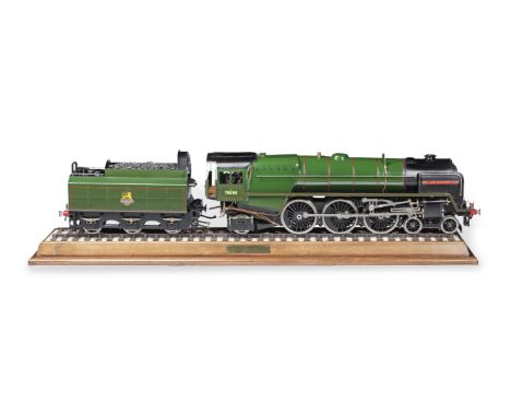 AN EXHIBITION QUALITY 3½ INCH GAUGE LIVE STEAM MODEL LOCOMOTIVE 'WILLIAM SHAKESPEARE',based on B.R. 4-6-2  'Britannia' class 