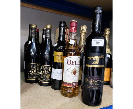 Two bottles of The Black Stump 2021 Durif Shiraz, 750ml; a bottle of The Black Stump 2021 Reserve Shiraz, 750ml; a bottle of 