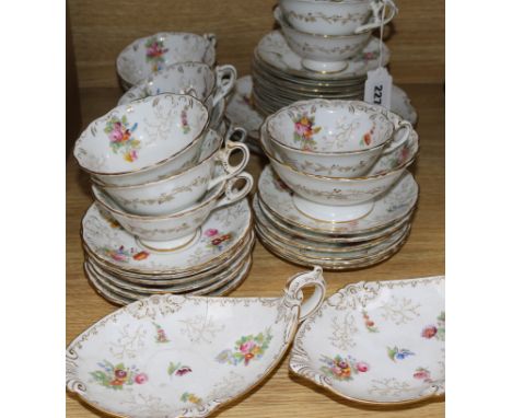 A Coalport tea service