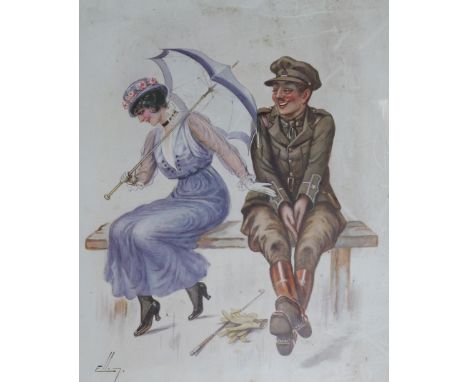 A First World War print