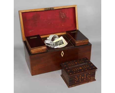 Tea caddy and cigarette box