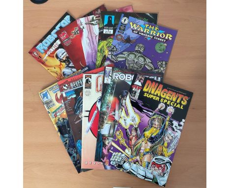 First Issue Comic book collection of 10 lovely comics, from popular independent publishers, old and new. Titles include: Robo