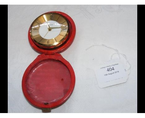 A Swiza Swiss travel alarm clock 