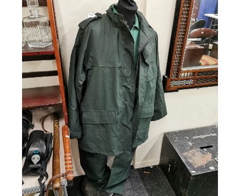 RUC GORTEX COAT, TROUSERS AND POLO SHIRT