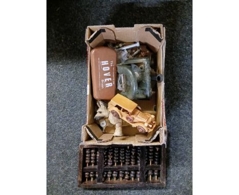 CARTON WITH AN ABACUS ETC