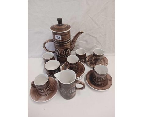 RYE RETRO POTTERY COFFEE SET