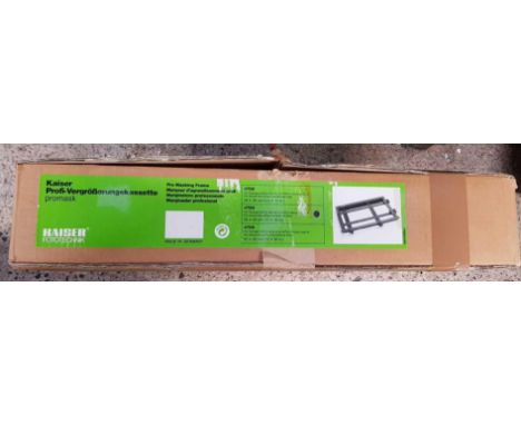 LOGAN COMPACT MAT CUTTER IN BOX & A KAISER PRO MASKING FRAME IN BOX