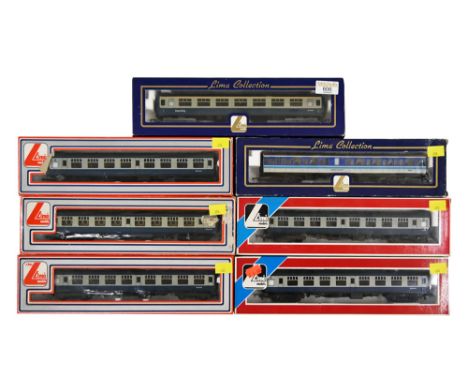 Seven boxed Lima coaches 