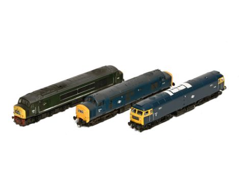 Three Bachmann 00 gauge diesel locomotives, D1642, D6608 &amp; D138 