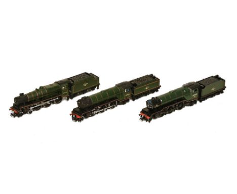 Three Bachmann 00 gauge steam locomotives, 2-6-2, 60800 &amp; 2-6-2, 60903 &amp; 4-6-0, Bahamas  