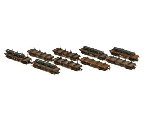 Nine Lima 00 gauge bolster bogie's  