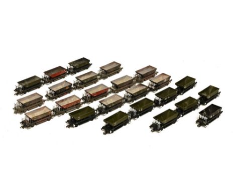 Twenty four Heljan dog fish hopper wagons 