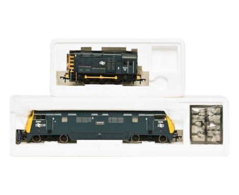 Two Bachmann 00 gauge diesel locomotives, class 42 Warship D804 &amp; diesel shunter D4020 