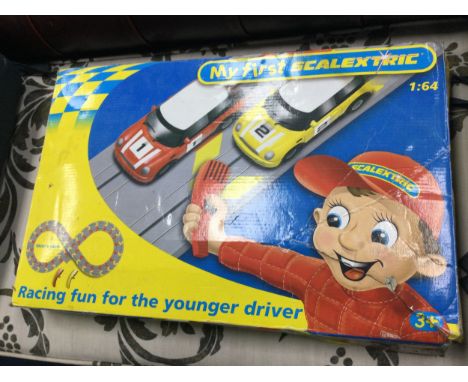 MY FIRST SCALEXTRIC SET