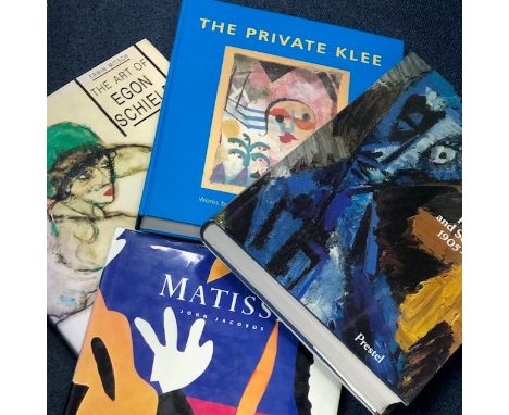 GROUP OF VARIOUS BOOKS ON ART, including 'The Private Klee', 'The Art of Egon Schiele' and others