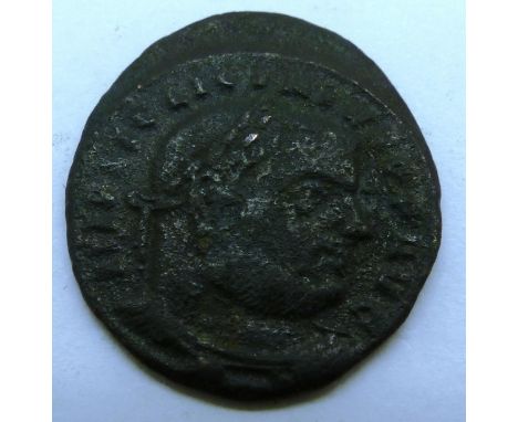 Roman Follis of Emperor Licinius - Siscia Mint. P&amp;P Group 0 (£5+VAT for the first lot and £1+VAT for subsequent lots) 