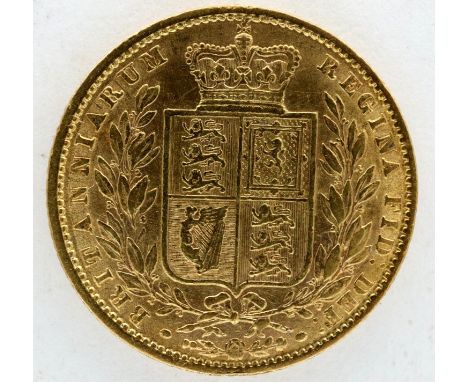 1872 Victorian full sovereign. P&P Group 0 (£5+VAT for the first lot and £1+VAT for subsequent lots) 