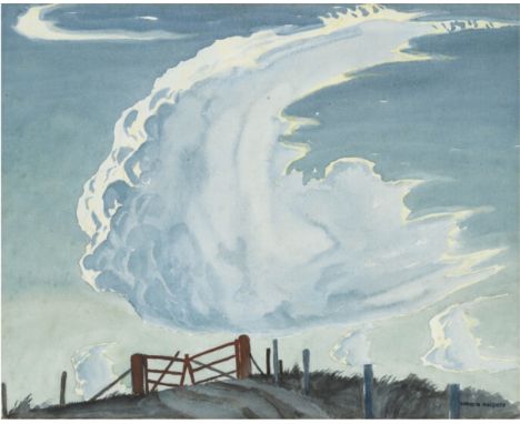Kenneth Macqueen "Untitled, 1950" Offset LithographVerso is blank.Measures 24.5 x 20. 