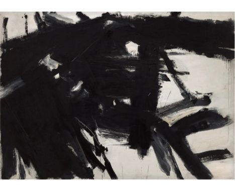 Franz Kline (1910â€“1962) was an American abstract expressionist painter known for his bold and expressive black-and-white pa