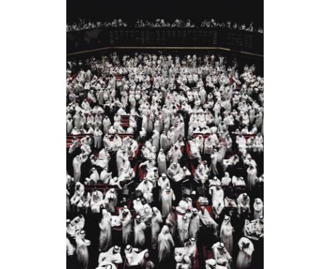 Andreas Gursky (b.1955) Kuwait Stock Exchange Photyo print  Measures 557.0 X 42.0 