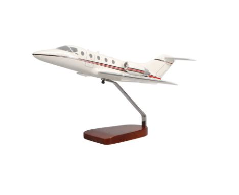 The Hawker 400 is a small twin-engine business jet developed by the British aerospace manufacturer Hawker Beechcraft. The air