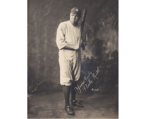 Babe Ruth, whose real name was George Herman Ruth Jr. (1895â€“1948), was an iconic American professional baseball player and 