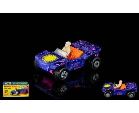 Matchbox - Rolamatics No 47 Beach Hopper Diecast Model Car ' Blue Colourway ' Excellent Condition, With Original Box. 