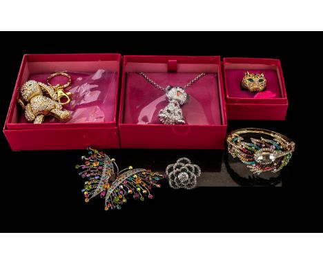 Collection of Quality Jewellery, including Butler &amp; Wilson jewellery decorated with Swarovski crystals, comprising Dalmat