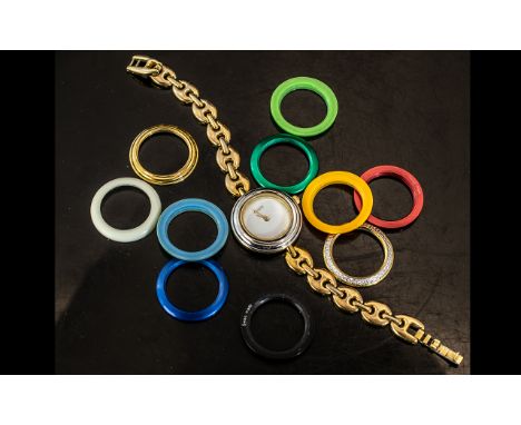 Gucci watch clearance colored rings