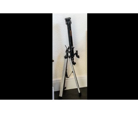 A Celestron Firstscope 60AZ Telescope 