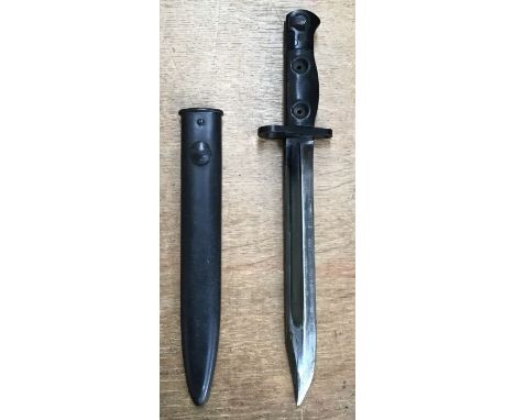 British Falkland War Period SLR Bayonet with scabbard.