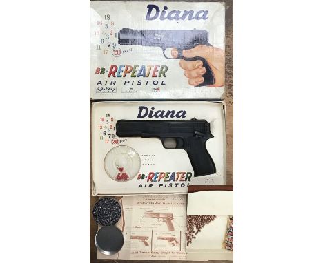 Diana BB Repeater air pistol, .177 cal In Original Case.must be 18 or over to purchase this item.