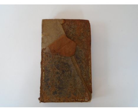 Book dated 1744 5th edition copy of 'The History of Gil Blas De Santillane' Book 1 Printed for J and R Tonson in the Strand, 