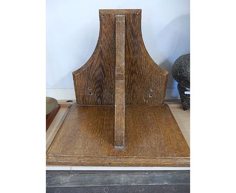 Large wooden shelf bracket 44x49cm