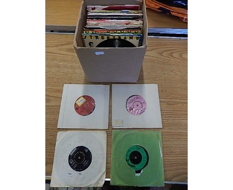  80 7" singles to include Rolling Stones, Yardbirds, Pretty things, soul, R&amp;B Blondie, Turtles and many more