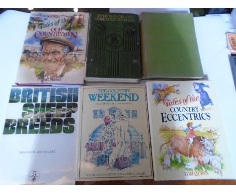 6 books - 'More Tales of the old countrymen' by Brian P.Martin with dust jacket - 1996, 'The book of Nature Study' Edited by 