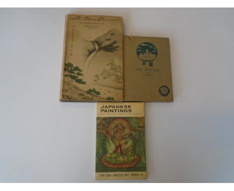 3 Books, 'Japanese paintings, from Buddhist shrines and Temples' - Fontana Unesco Art books. 1963, 'The Rhythm of Life'  from