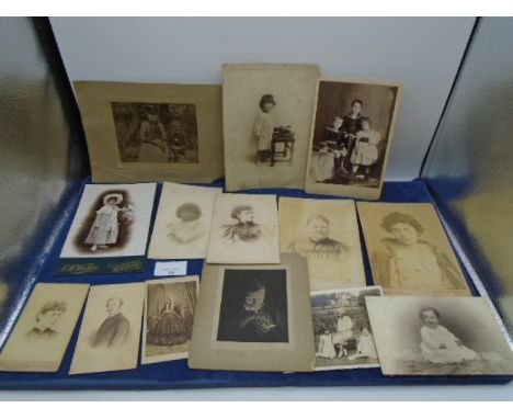 Collection of mainly Victorian era photographs incl photographs from Alfred Ellis of London, E C Porter of Ealing, R Graham o