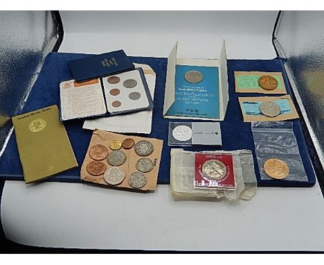 One Florin 1928 &amp; 1933 , Half Crown 1923 , 2 First Decimal Coin Sets ,  Canadian 1991 Dollar etc etc