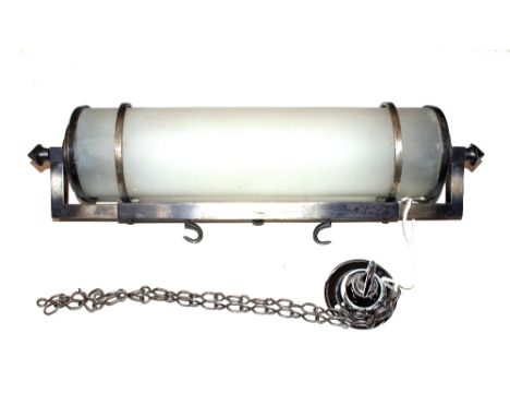An Art Deco style light fitting, 42cm