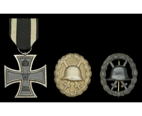 Germany, Prussia, Iron Cross 1914, Second Class breast badge, silver with iron centre, with indistinct manufacturer’s mark to